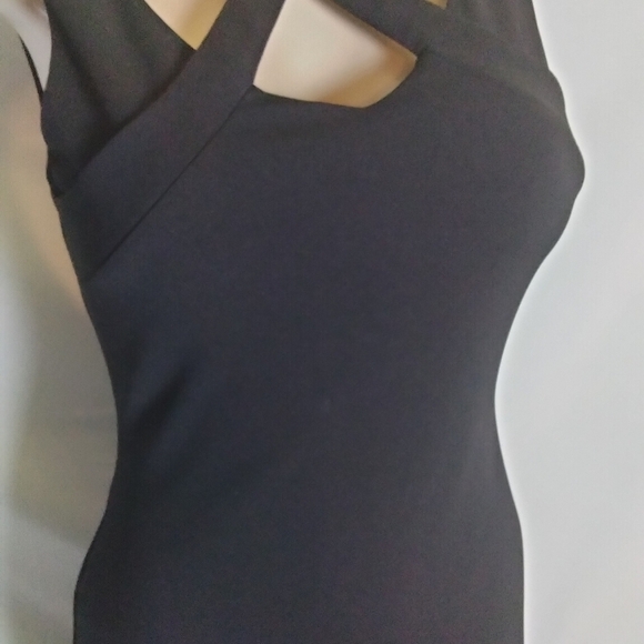 CHRISTIAN Siriano bodycon cocktail maxi dress size S/p - Picture 11 of 12